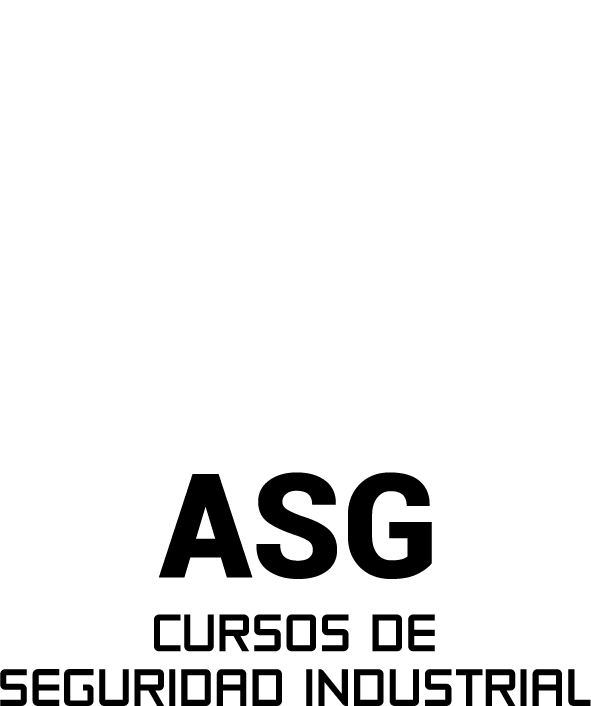 Logo ASG Cursos de Seguridad Industrial - vertical